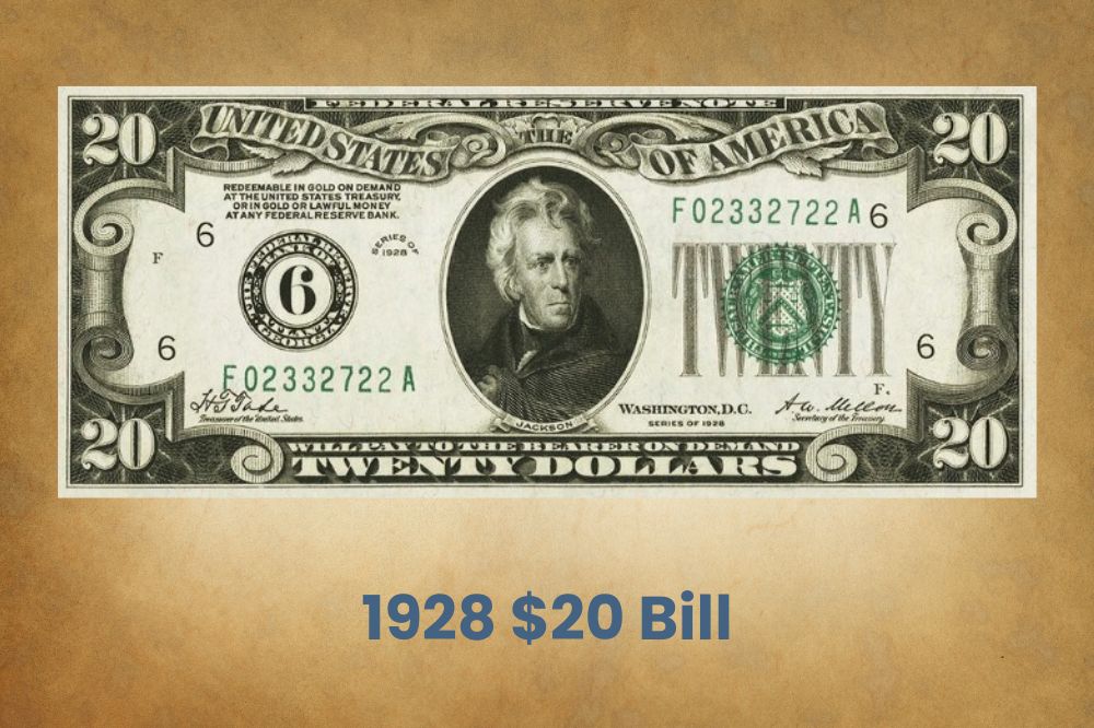 Is this $20 bill rare, a collectors item, or just a regular $20 bill? It's  more blue than any $20 bill I've ever seen. : r/CURRENCY